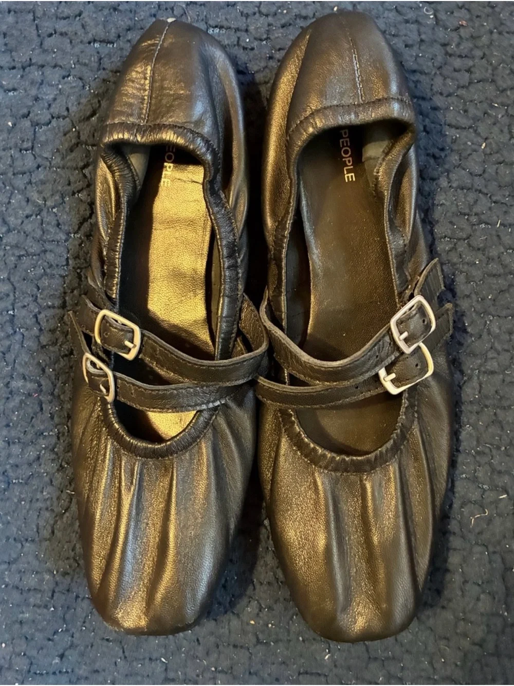 Free People gemini ballet flats